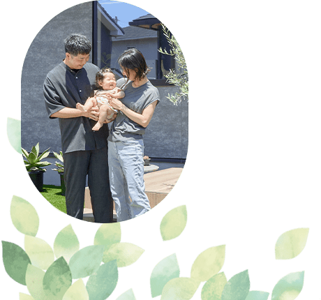 エデンホームで新築外構・エクステリアを施工した福岡県宗像市のご家族