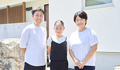 エデンホームで新築外構・エクステリアを施工した福岡県福津市のご家族