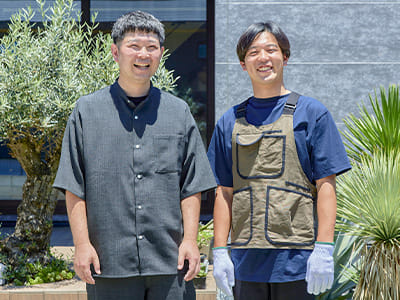 エデンホームのスタッフとお客様のお写真