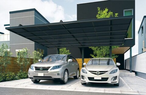 カーポート　ダブルフェース